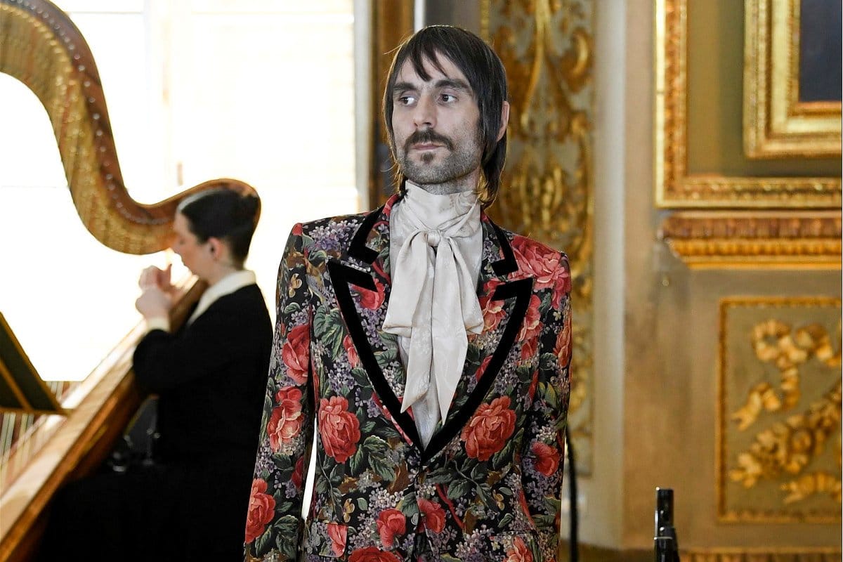 Baustelle testimonial per Gucci